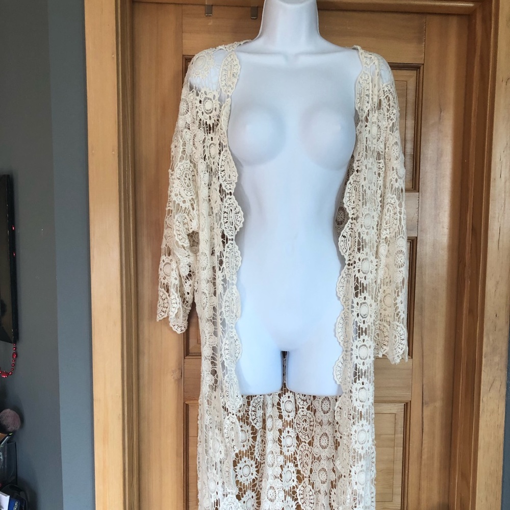 Crochet duster